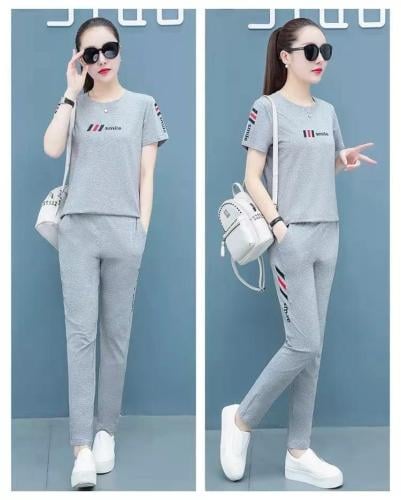 بنطال رياضي نسائي رمادي