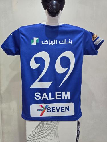 تيشيرت نادي الهلال ازرق رجالي رقم 29 بنجلاديشي