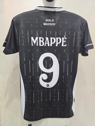 تيشيرت نادي ريال مدريد اسود رجالي رقم 9 بنجلاديشي