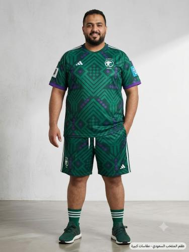 تيشيرت المنتخب السعودي 2026 مقاس كبير