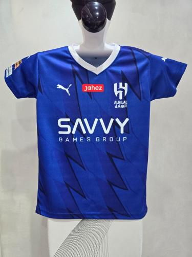 طقم نادي الهلال ازرق شبابي رقم 9 بنجلاديشي