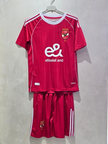 طقم نادي الاهلي المصري احمر 2026 رجالي