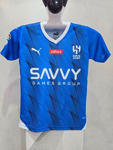 طقم  نادي الهلال ازرق  رقم 9 تايلند