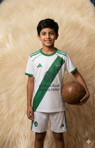 طقم نادي الاهلي 2026 ابيض رقم 7 محرز شبابي