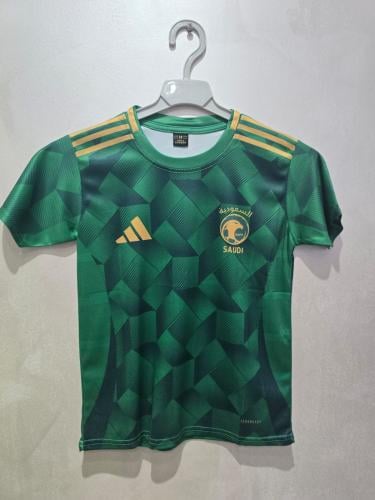 تيشيرت المنتخب السعودي 2026 رمادي رقم 10 شبابي