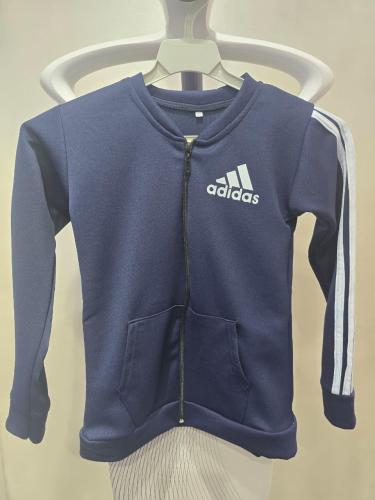 بدلة رياضة مدرسية كحلي اطفال 3 قطع