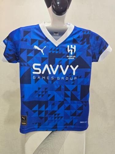 تيشيرت نادي الهلال ازرق شبابي رقم 9 بنجلاديشي