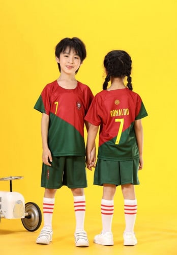 طقم منتخب البرتغال اطفال رقم 7 صيني