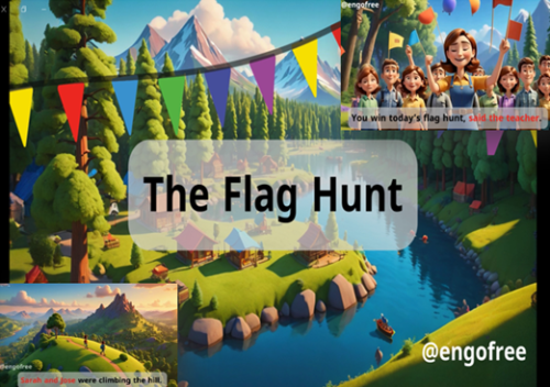 قصة The Flag Hunt -p62