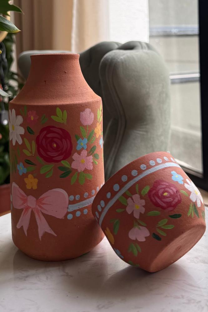 مق فخار ( قنينه ماء ) تربه المدينة المنورة سعه 500 ml