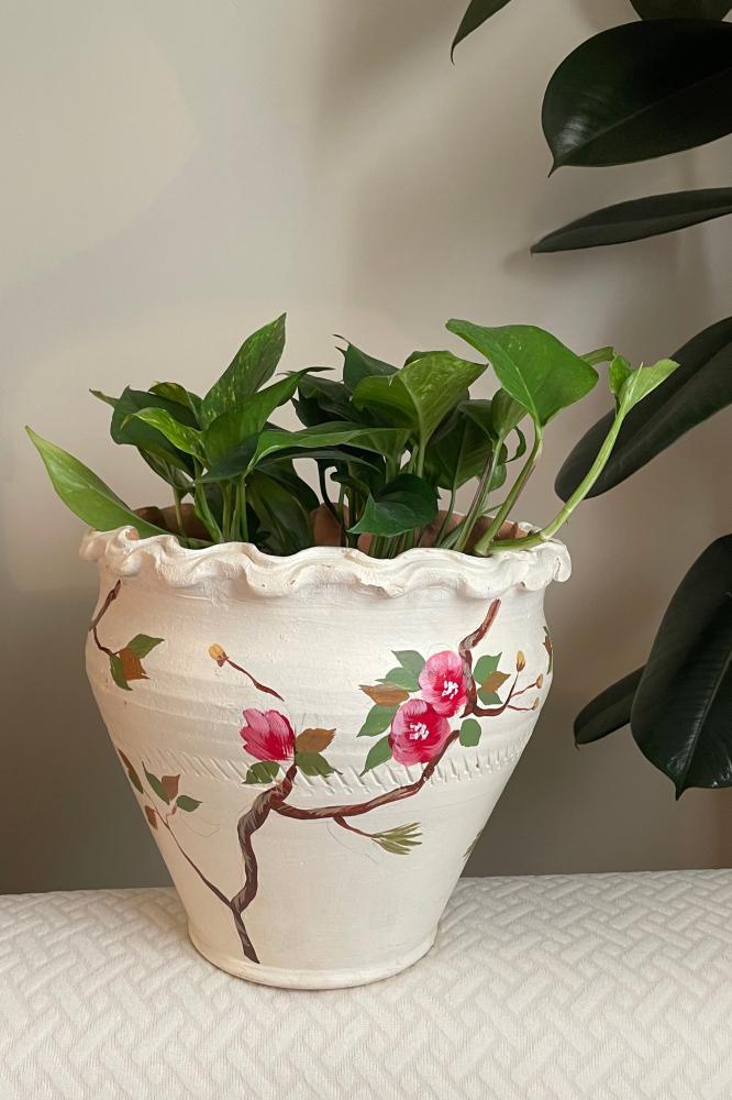 مركن نباتات فخار ( اصيص )
