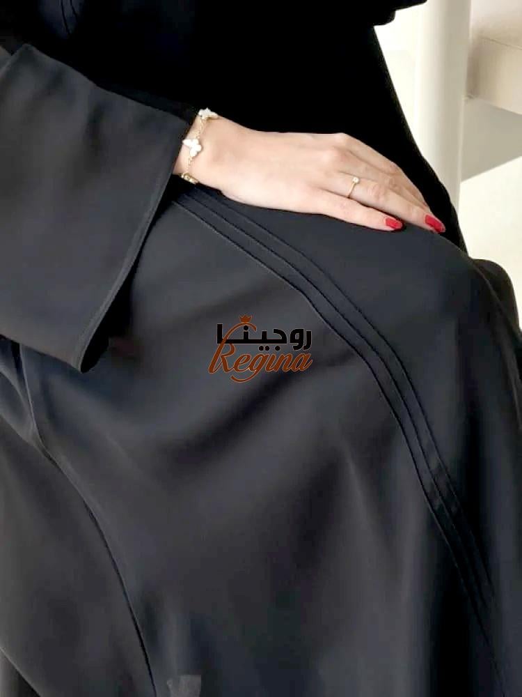 عباية كلوش اسود توفر لك الراحة والأناقة لإطلالة مثالية