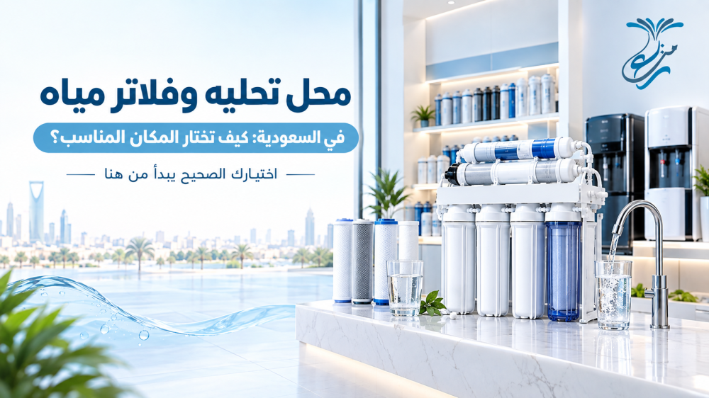 محل تحليه وفلاتر مياه في السعودية