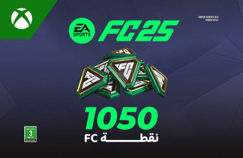 بطاقة إي أيه إف سي 25 المتجر الخليجي 1050 نقطة FC
