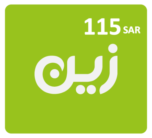 بطاقة شحن زين 100 ريال