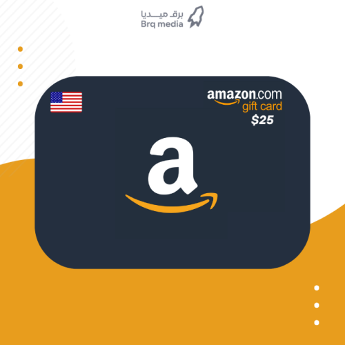 بطاقة أمازون 25 دولار المتجر الامريكي - Amazon Gif...