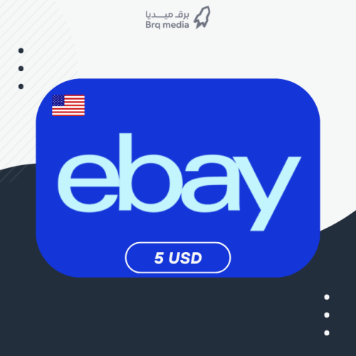 بطاقة شحن إيباي 5 دولار المتجر الأمريكي - Ebay Gif...