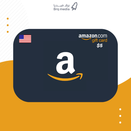 بطاقة أمازون 5 دولار المتجر الامريكي - Amazon Gift...