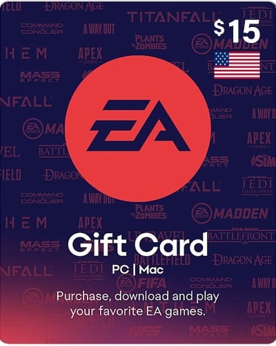 بطاقة EA Play المتجر الأمريكي 15 دولار