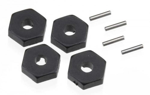 Traxxas Wheel Hubs Hex/Axle Pins 1/16 VXL (4) for RC 7154