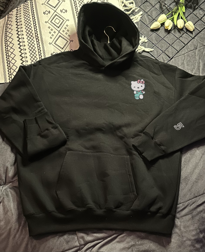 هودي أسود - هيلو كيتي -