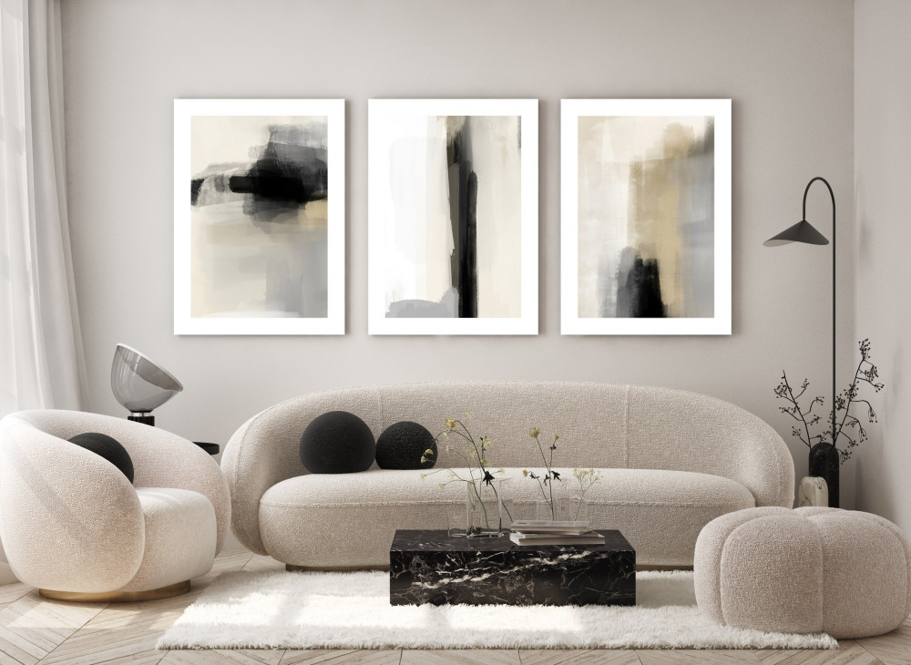 لوحات كنفاس فن تجريدي