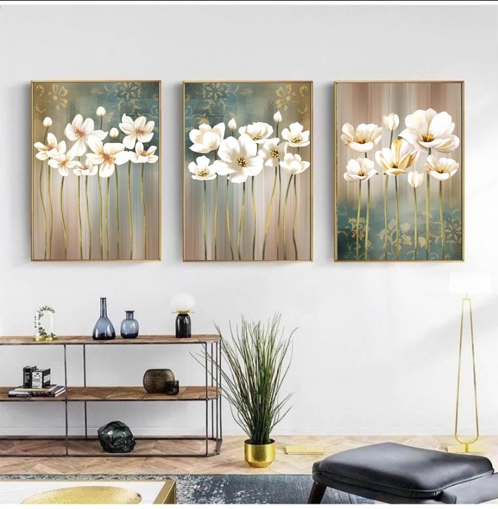 لوحات كنفاس فن تجريدي