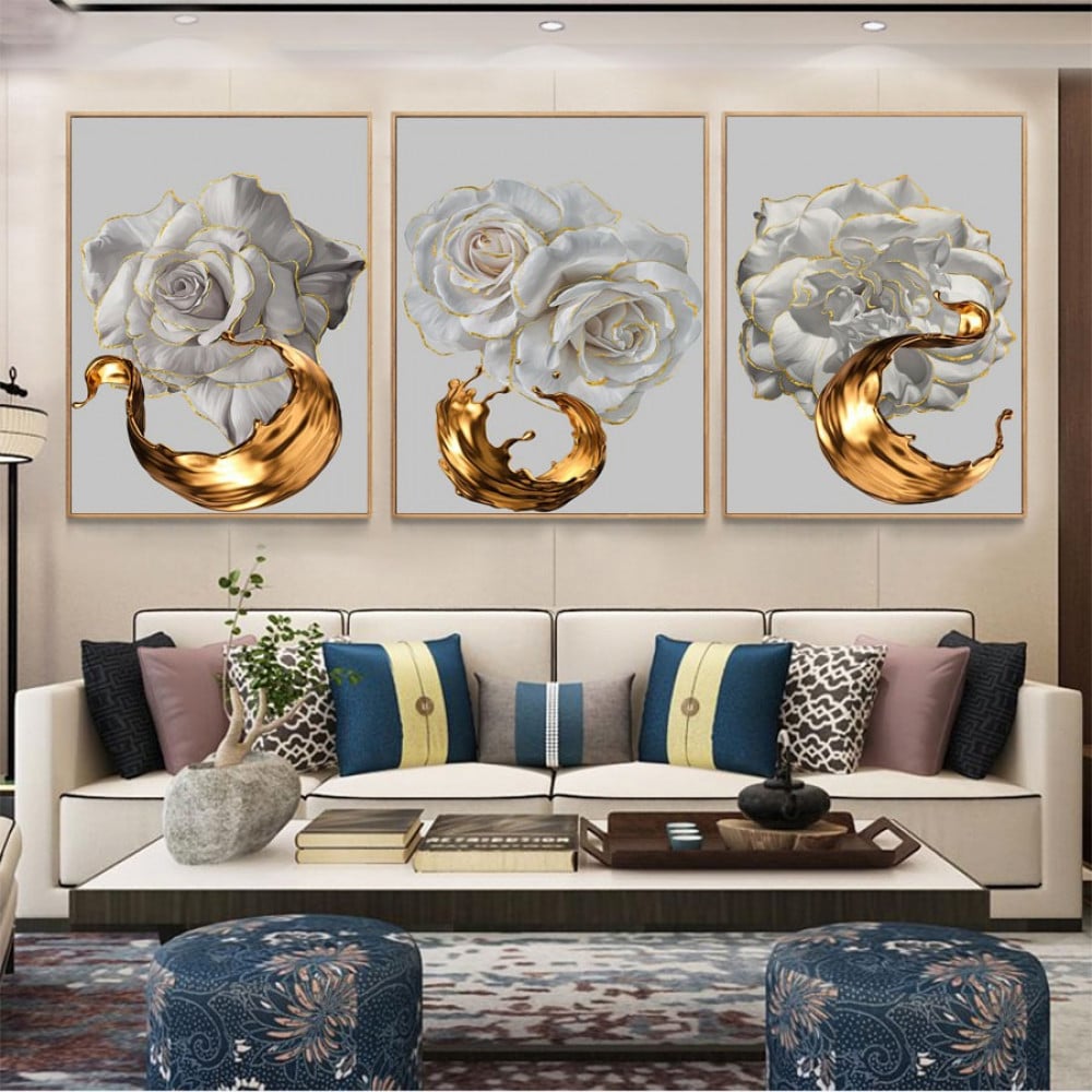 لوحات كنفاس فن تجريدي