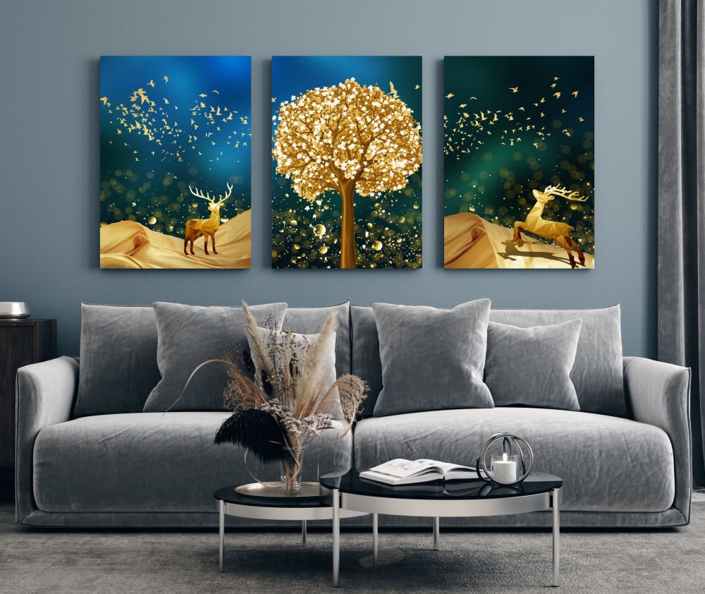 لوحات كنفاس فن تجريدي