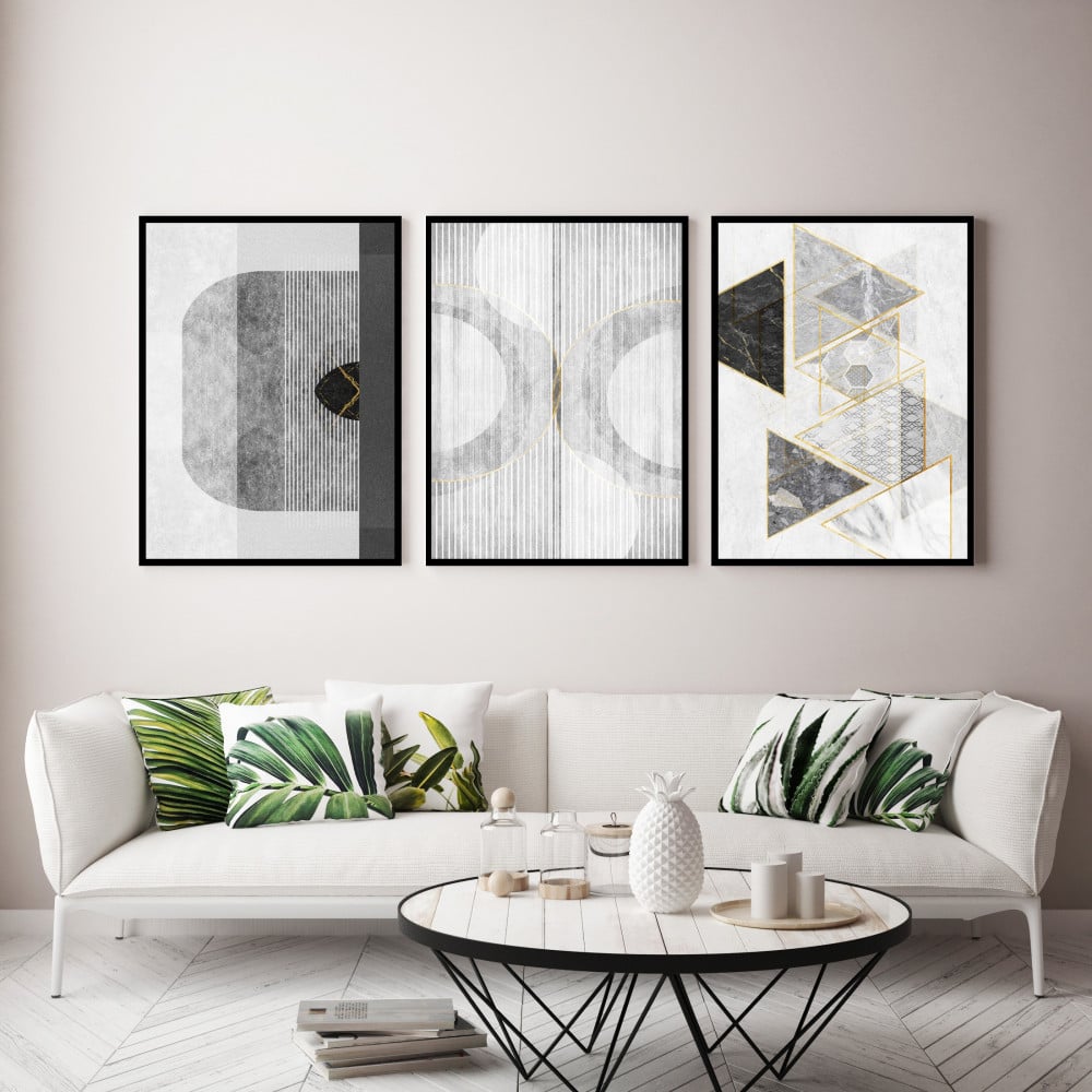 لوحات كنفاس فن تجريدي