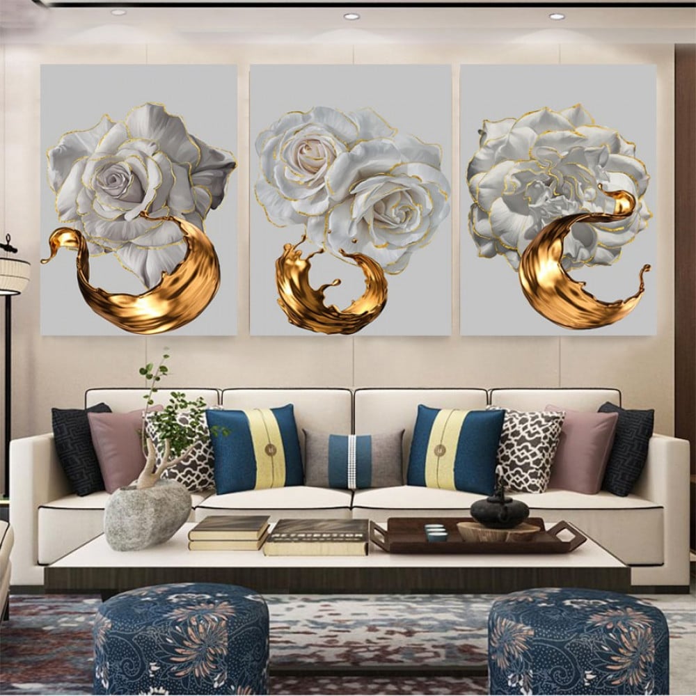 لوحات كنفاس فن تجريدي