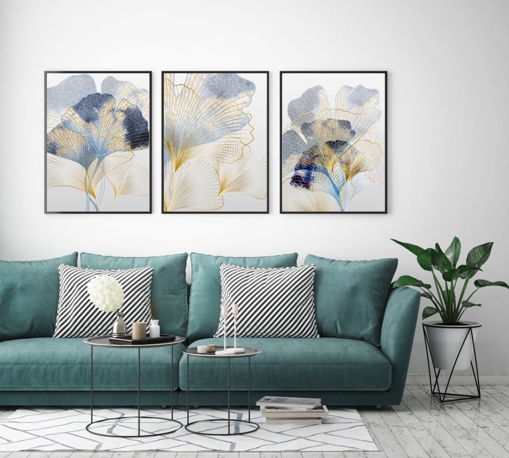 لوحات كنفاس فن تجريدي