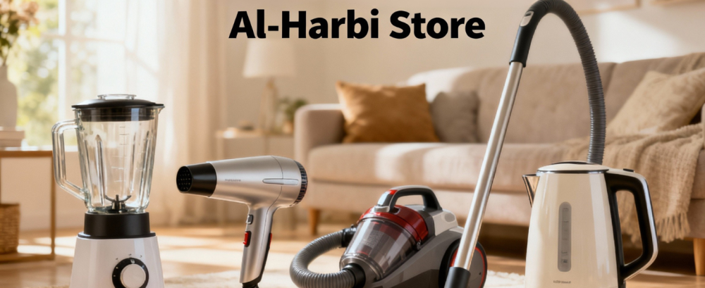 أدوات كهربائية منزلية في متجر الحربي