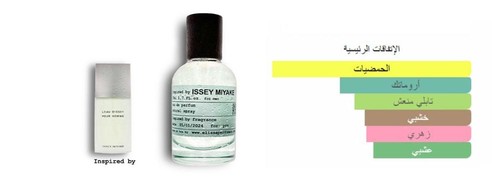 عطر L'Eau d'Issey Pour Homme: انتعاش وقوة للرجل العصري