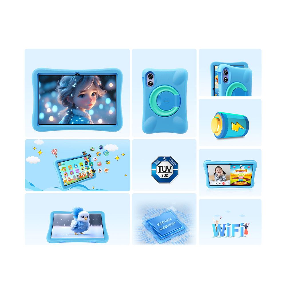 Oukitel Tablet (Green) 64GB 4+12 RAM 10.1 inch (Wi-Fi) - 2 Years Warranty