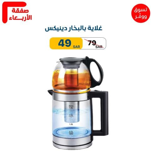 غلاية بالبخار دينيكس