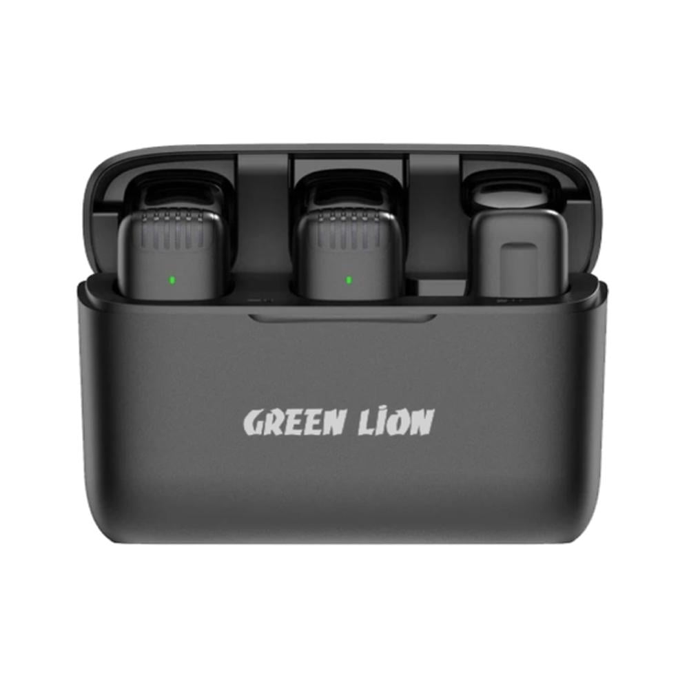 Wireless Microphone (2 in 1) Lightning (Green Lion) - 2 Years Warranty