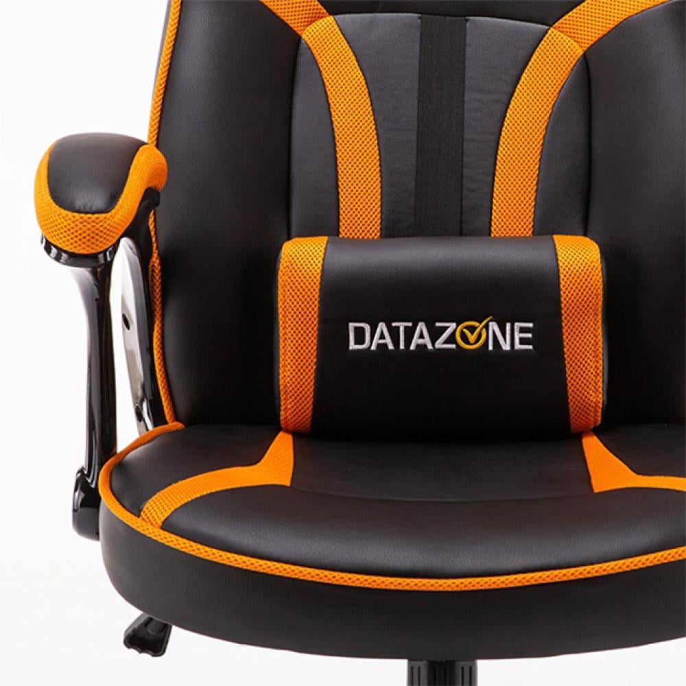 Gaming Chair (Orange) Standard + Backrest (Data Zone)