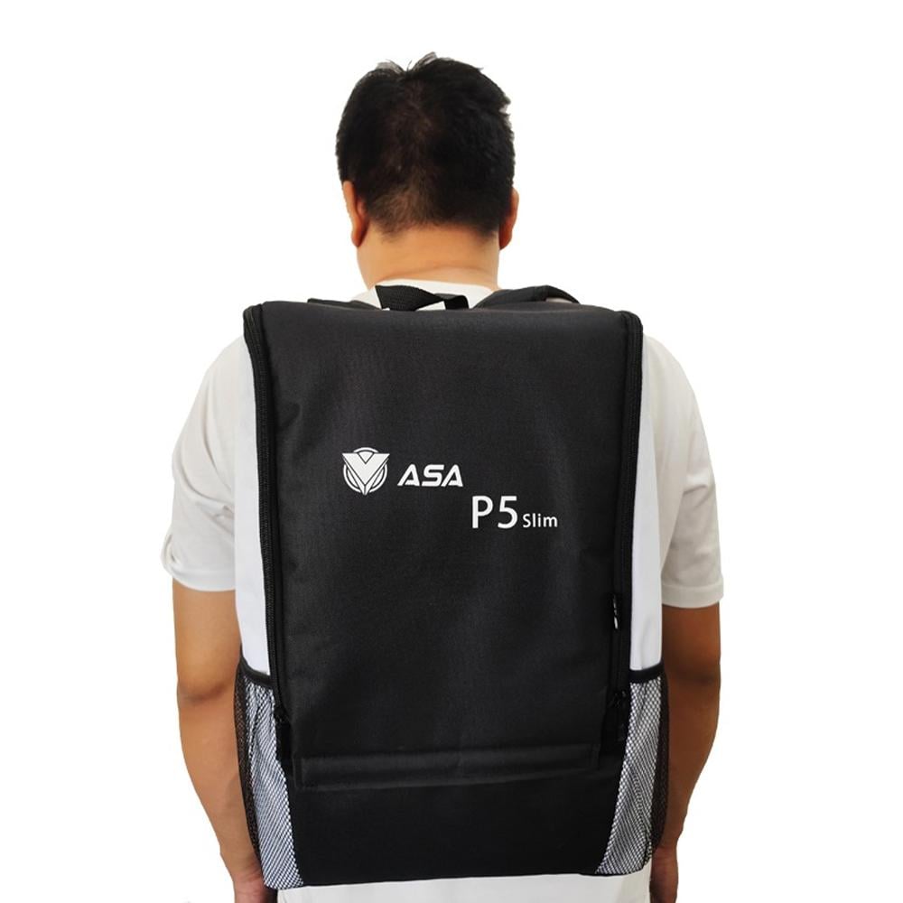 شنطة بلايستيشن 5 سليم (أسودXأبيض) من ASA