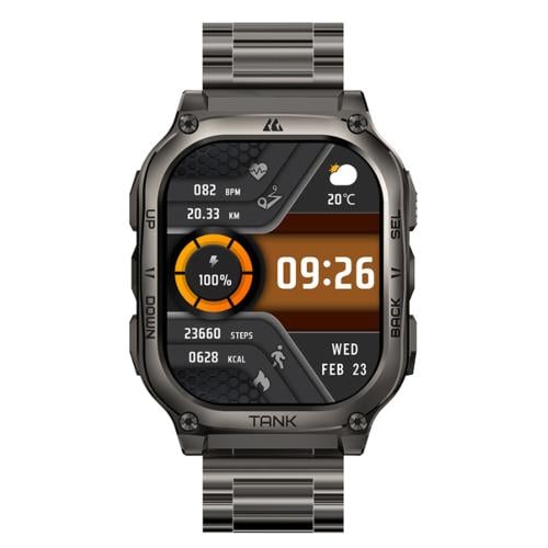 Cospet Tank M3 Smart Watch (Black) 1.96 inch 22mm (Special Edition)