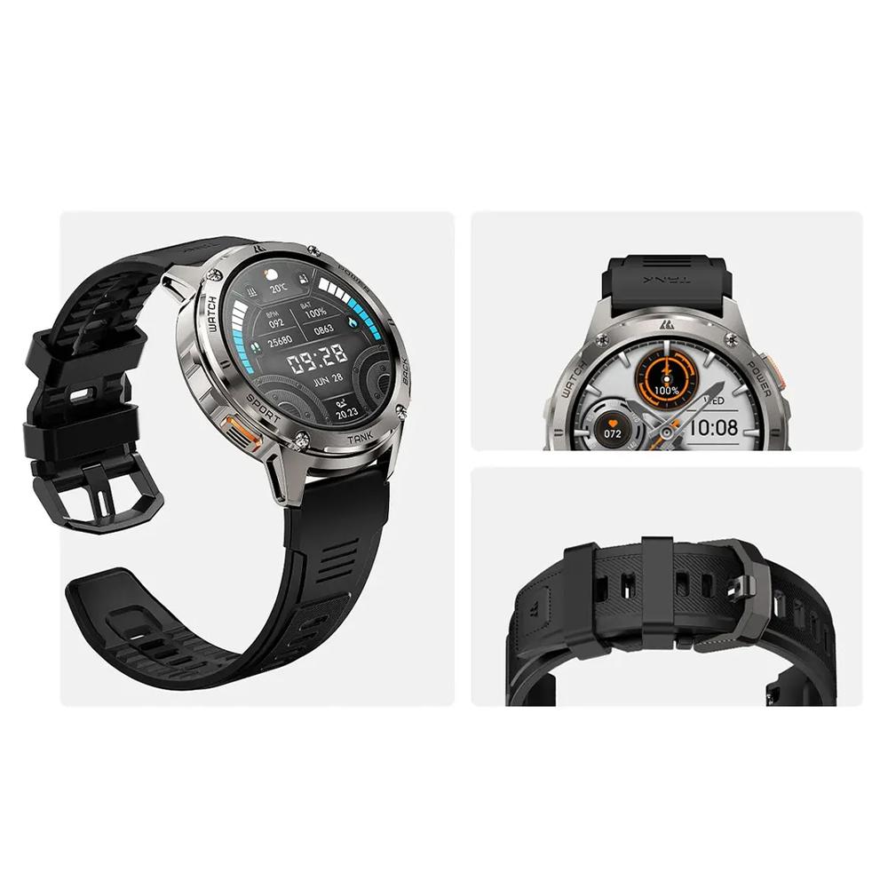 Cospet Tank T3 Smart Watch (Silver) 1.43 inch 22mm