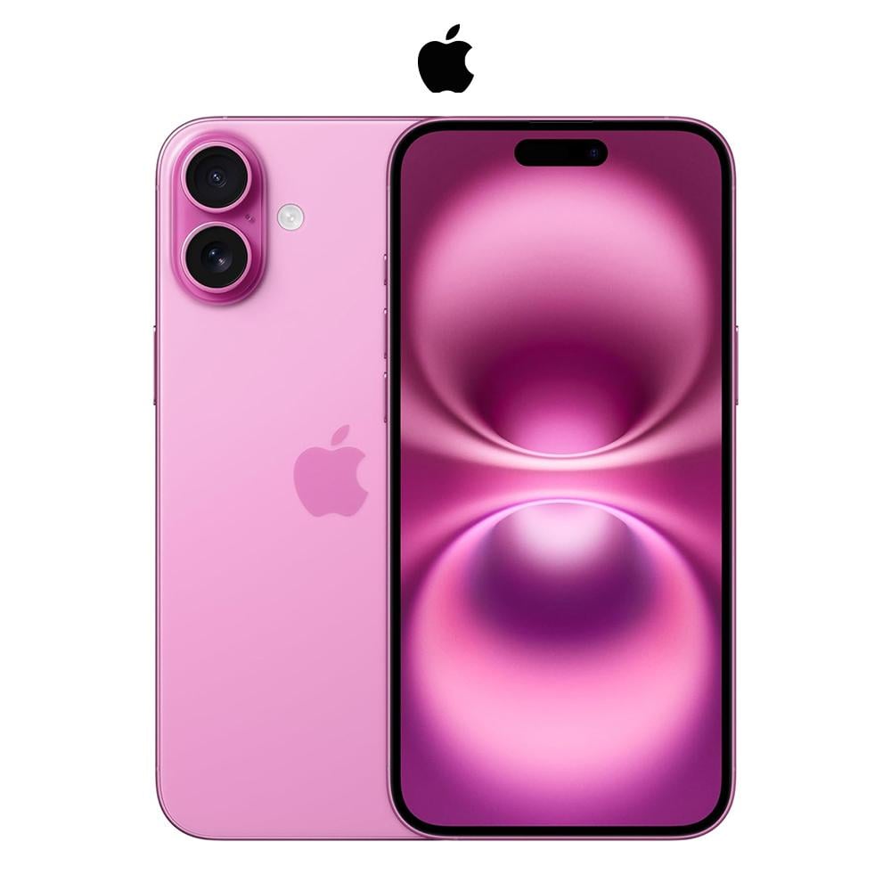 جوال أيفون 16 (وردي) 256 جيجا - ضمان سنتين