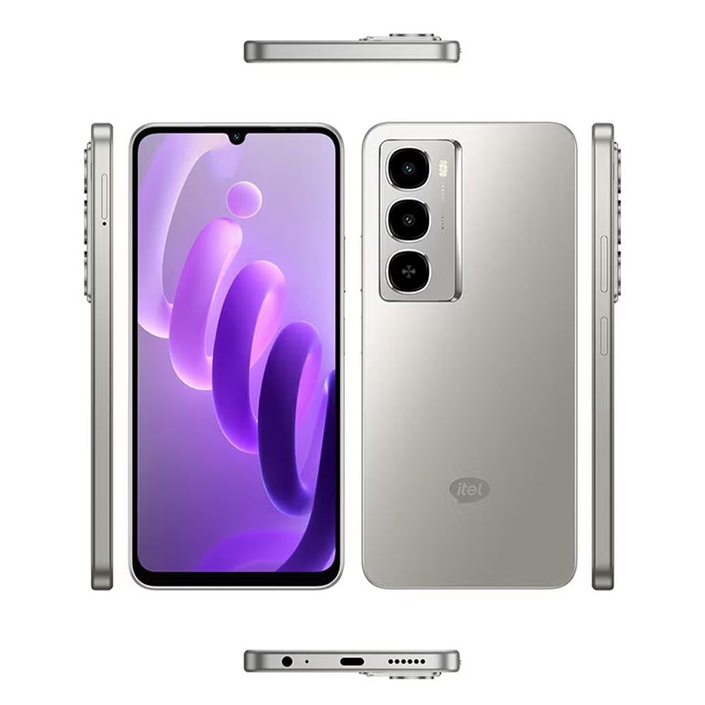 itel CITY 100 6/128 チタニウムカラー itel CITY 100 6/128