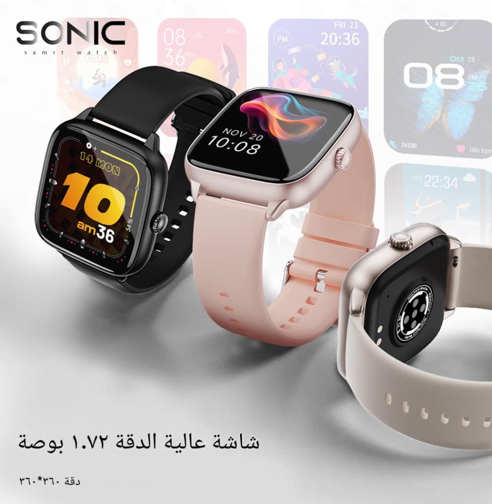 ساعة سونيك سمارت موديل T70
