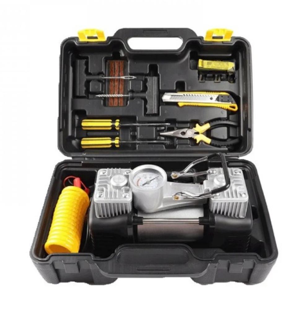 منفاخ لتعبئة إطارات السيارات بالهواء (أبو جمل)