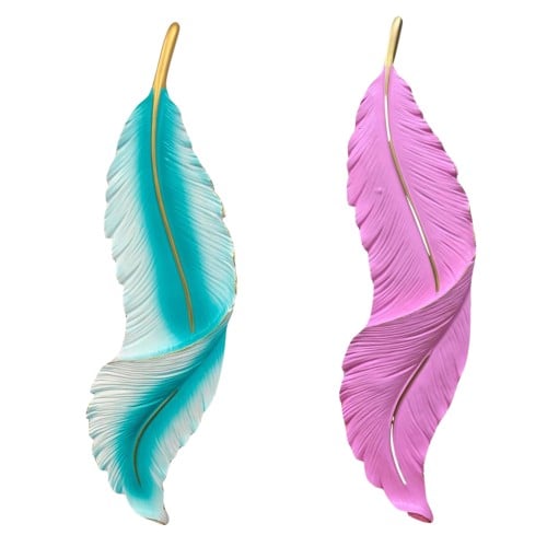Indoor lighting decorative bulb feather shape
