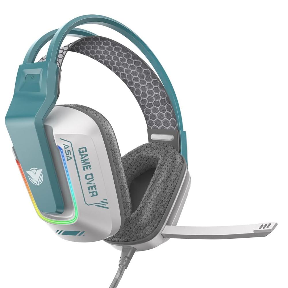 ASA A80 Wired Gaming Headset (Green) - متجر الهدف