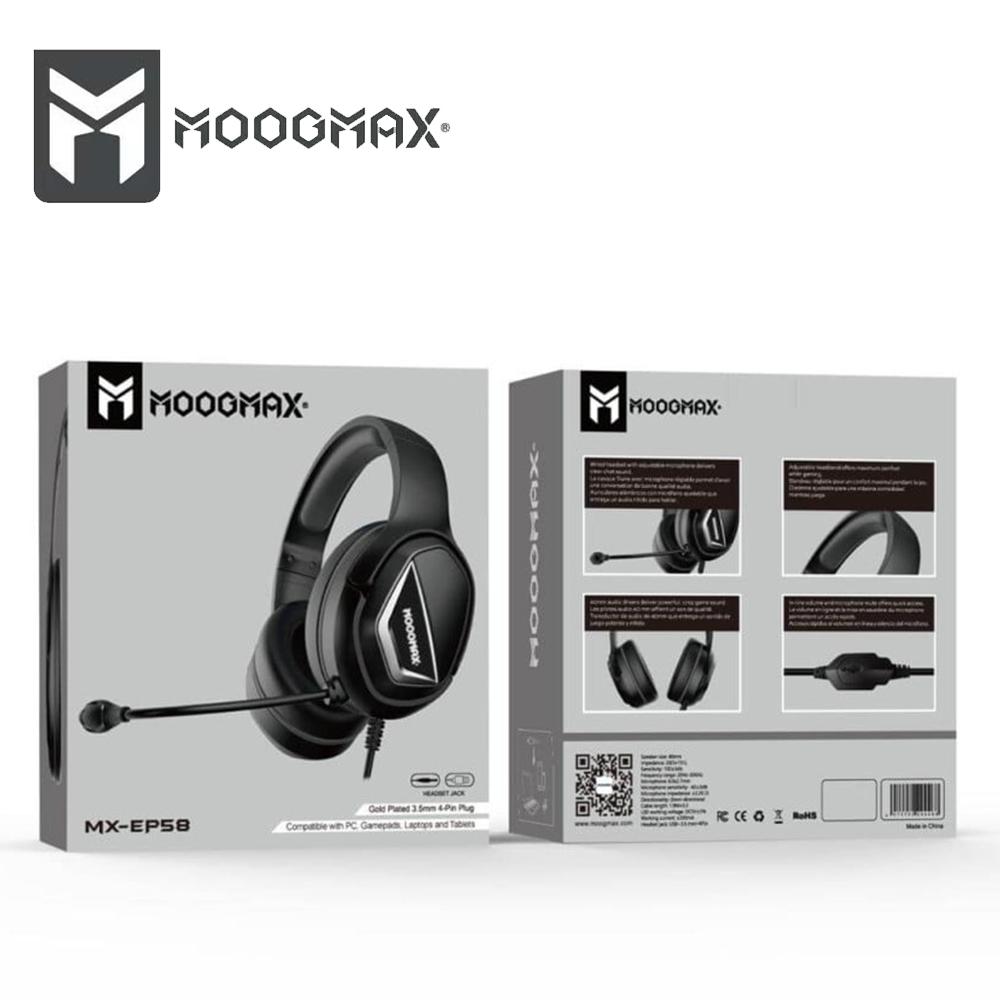 سماعة ألعاب (أسود) – (موج ماكس)