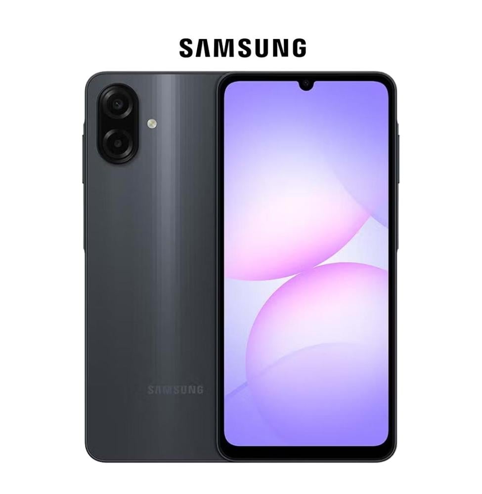 جوال سامسونج A07 اللون الأسود ذاكرة 64 رام 4