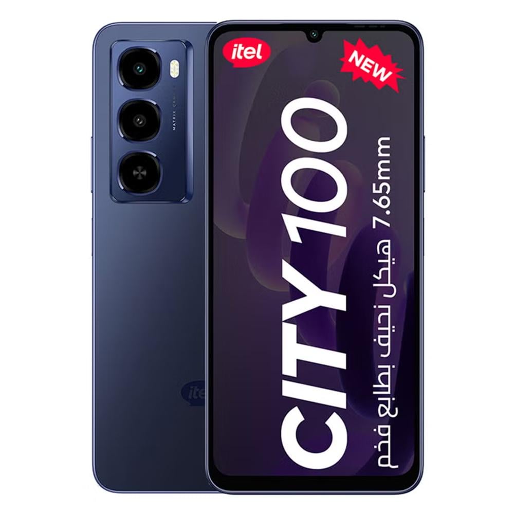 Itel City 100 (Blue) 256GB 12GB RAM 6.75" 4G Mobile Phone